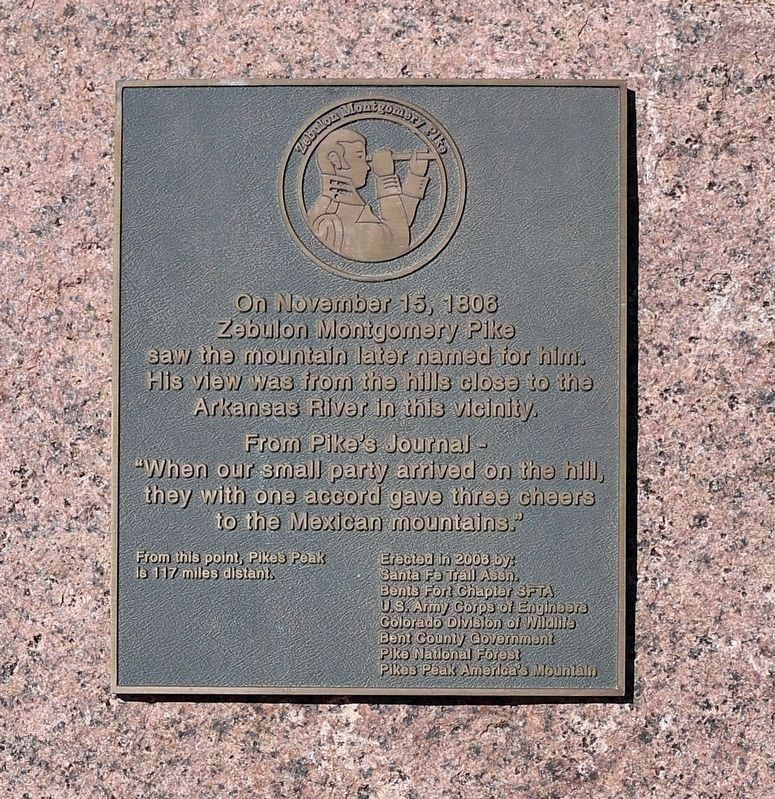 Pike's First View Marker image. Click for full size.