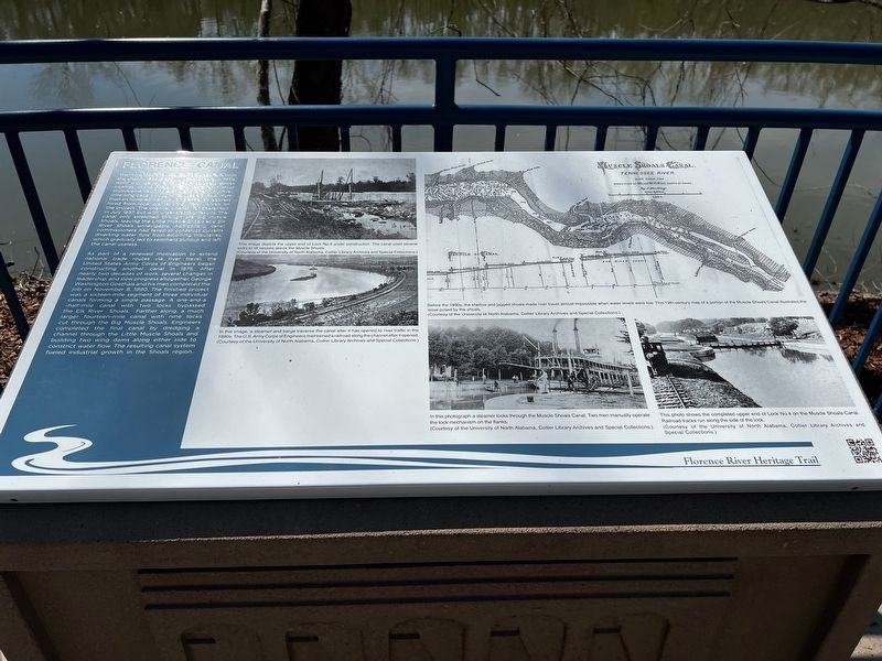 Florence Canal Marker image. Click for full size.