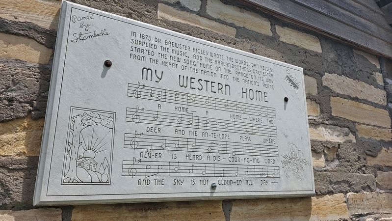 "My Western Home" Marker. Click for full size. "My Western Home" Marker image. Click for full size.