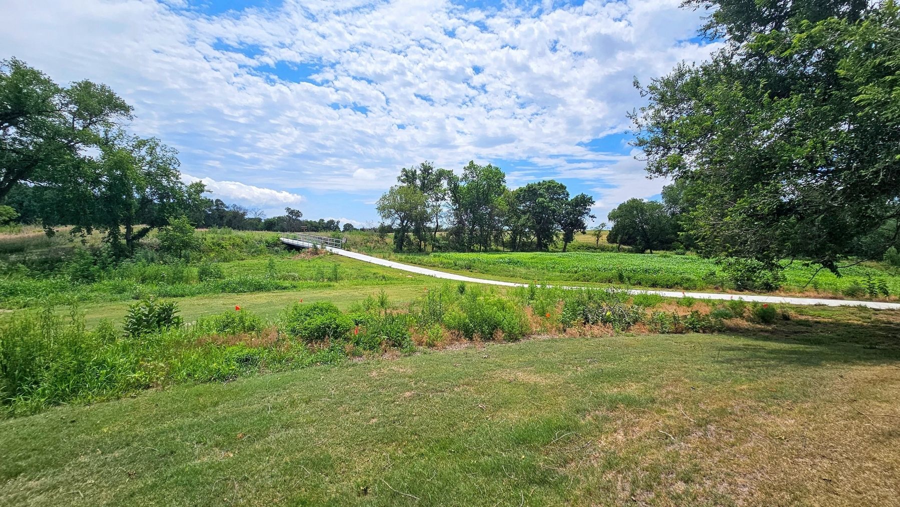 Pete and Ellen Rust Memorial Nature Walk. Click for full size. Pete and Ellen Rust Memorial Nature Walk image. Click for full size.