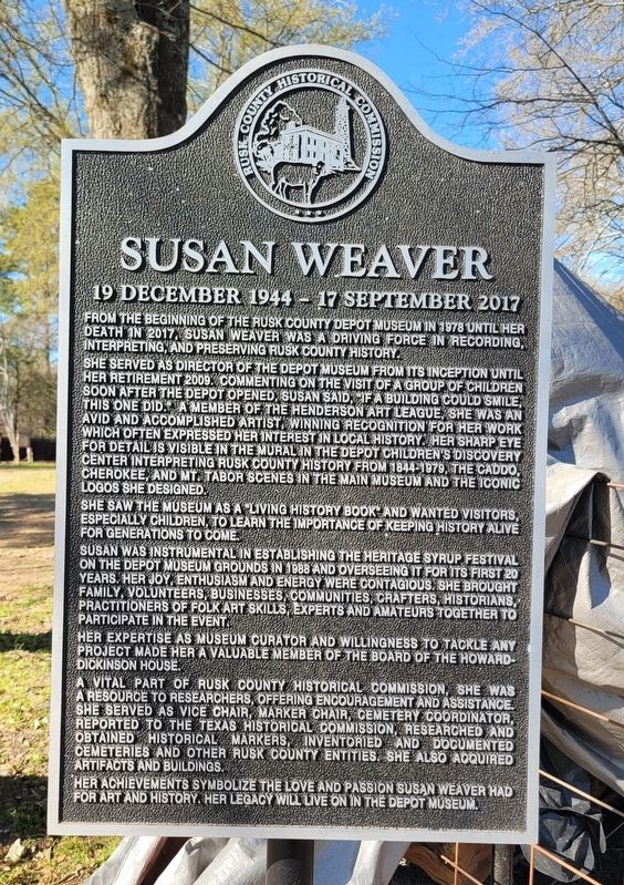 Susan Weaver Marker image. Click for full size.