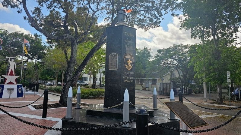 Bay of Pigs Invasion Monument. Click for full size. Bay of Pigs Invasion Monument image. Click for full size.