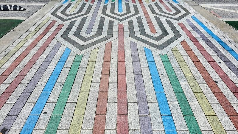 The Rainbow Crosswalk. Click for full size. The Rainbow Crosswalk image. Click for full size.