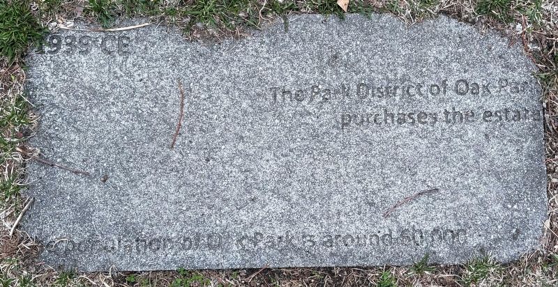 Mills Estate Purchase Marker. Click for full size. Mills Estate Purchase Marker image. Click for full size.