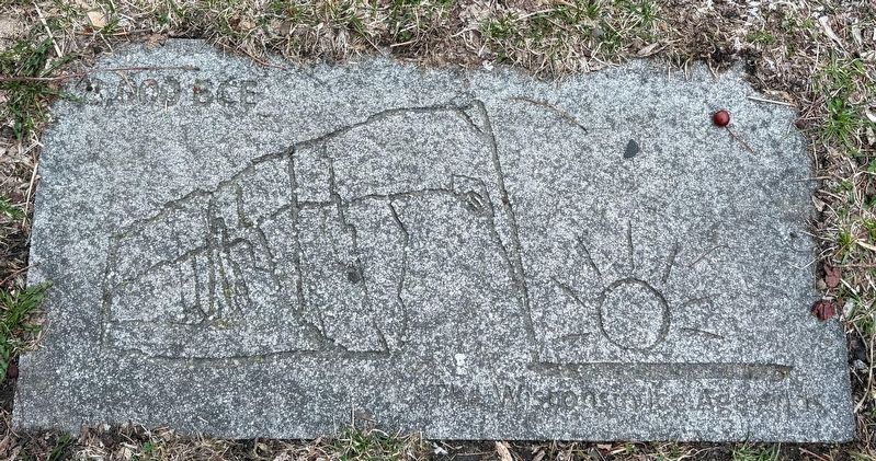 Wisconsin Ice Age Marker image. Click for full size.