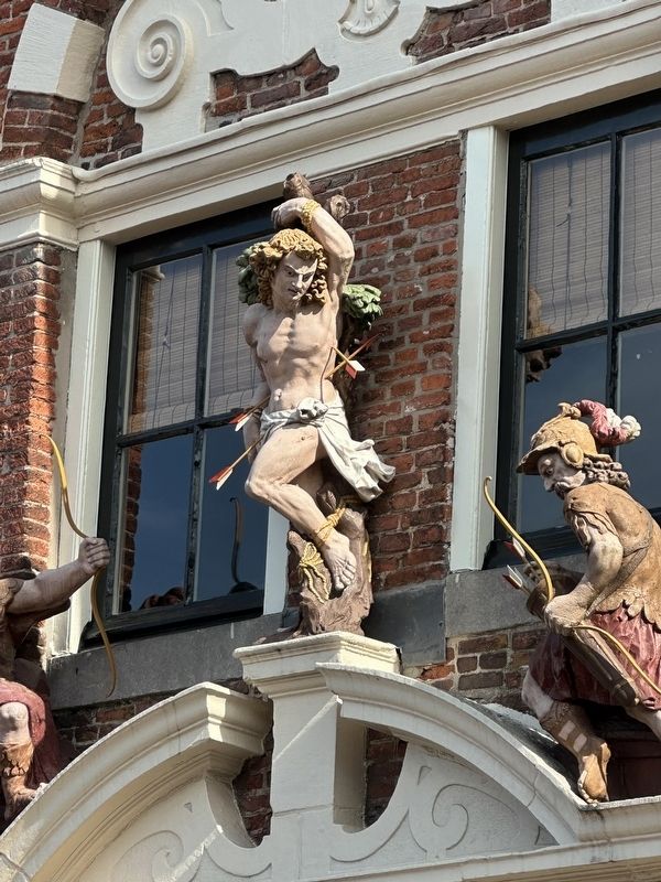 Saint Sebastian image. Click for full size.
