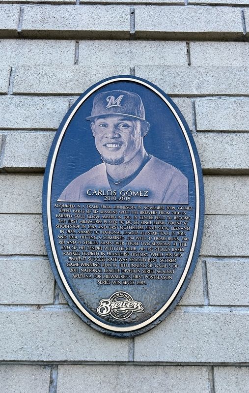 Carlos G�mez Marker image. Click for full size.