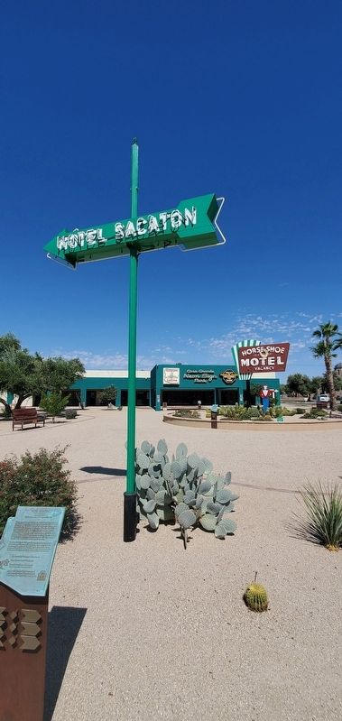 Hotel Sacaton. Click for full size. Hotel Sacaton image. Click for full size.