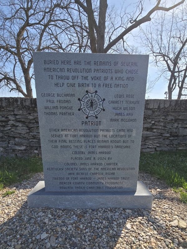Remains of American Revolution Patriots Marker. Click for full size. Remains of American Revolution Patriots Marker image. Click for full size.
