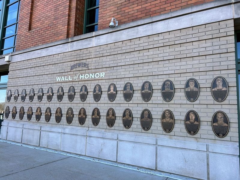 Brewers Wall of Honor image. Click for full size.