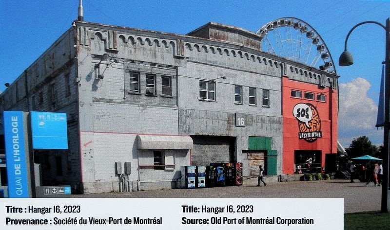 Marker detail: Hangar 16, 2023. Click for full size. Marker detail: Hangar 16, 2023 image. Click for full size.