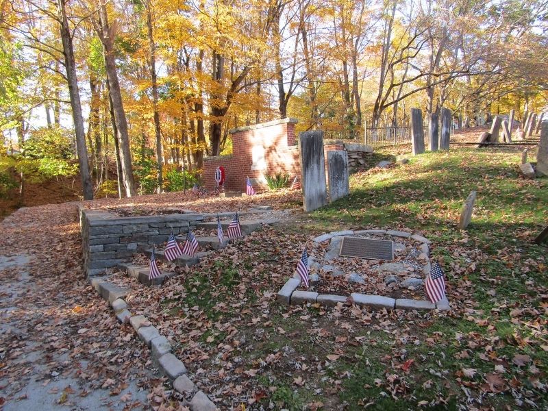 Tomb of Samuel Huntington Marker. Click for full size. Tomb of Samuel Huntington Marker image. Click for full size.