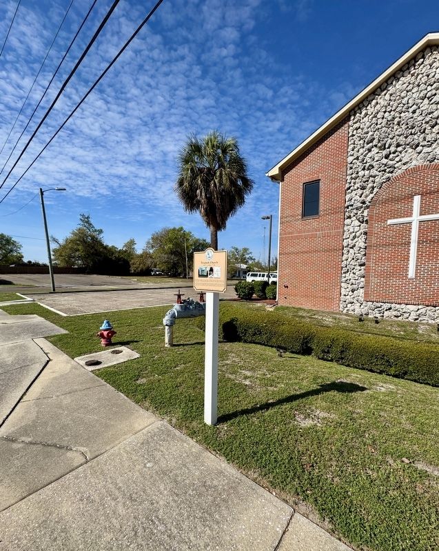 Triumph Church Marker. Click for full size. Triumph Church Marker image. Click for full size.