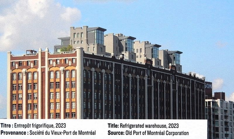 Marker detail: Refrigerated Warehouse, 2023. Click for full size. Marker detail: Refrigerated Warehouse, 2023 image. Click for full size.