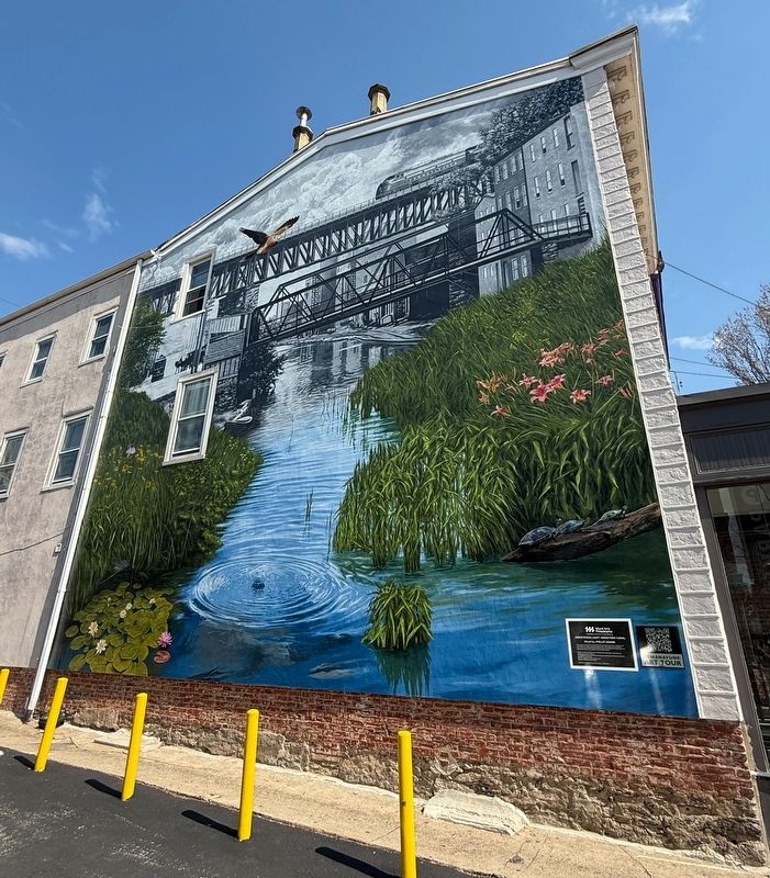<I>Industrious Light: Manayunk Canal</I>. Click for full size. <I>Industrious Light: Manayunk Canal</I> image. Click for full size.