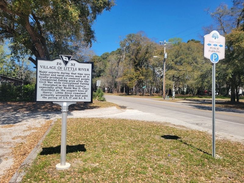 Village of Little River Marker. Click for full size. Village of Little River Marker image. Click for full size.