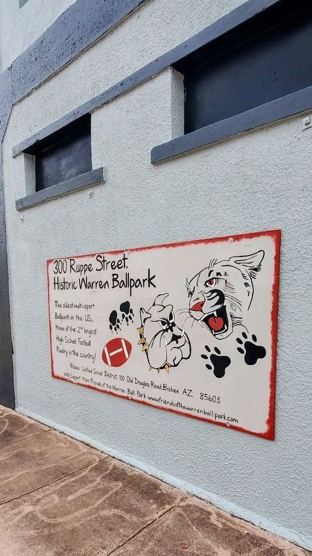 Warren Ballpark Mural image. Click for full size.