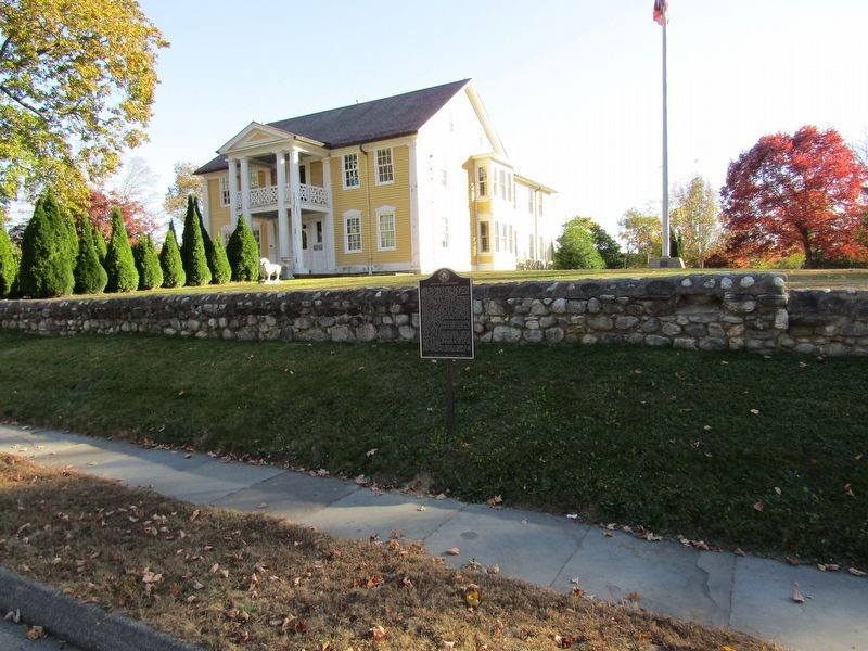 Samuel Huntington Marker & Home. Click for full size. Samuel Huntington Marker & Home image. Click for full size.