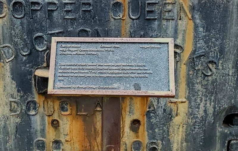 Calcine Motor Marker. Click for full size. Calcine Motor Marker image. Click for full size.