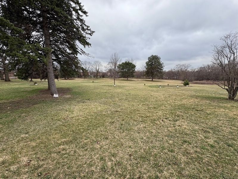 Tree memorials on Post #80 property. Click for full size. Tree memorials on Post #80 property image. Click for full size.