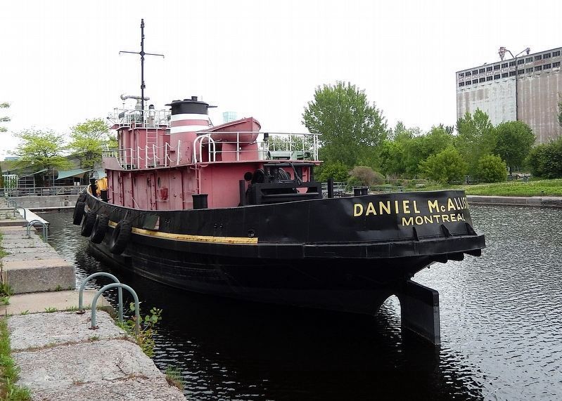 Le remorqueur / the Tugboat <i>Daniel McAllister</i>. Click for full size. Le remorqueur / the Tugboat <i>Daniel McAllister</i> image. Click for full size.