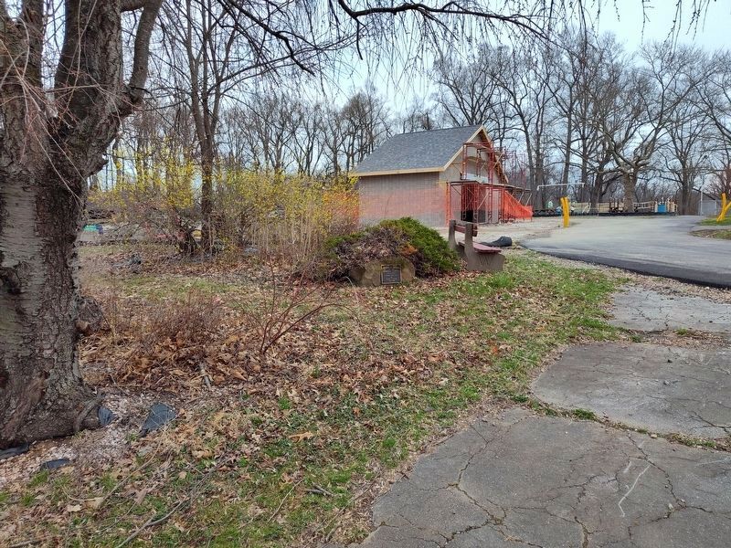 The pool has been demolished and replaced with a new restroom facility.. Click for full size. The pool has been demolished and replaced with a new restroom facility. image. Click for full size.