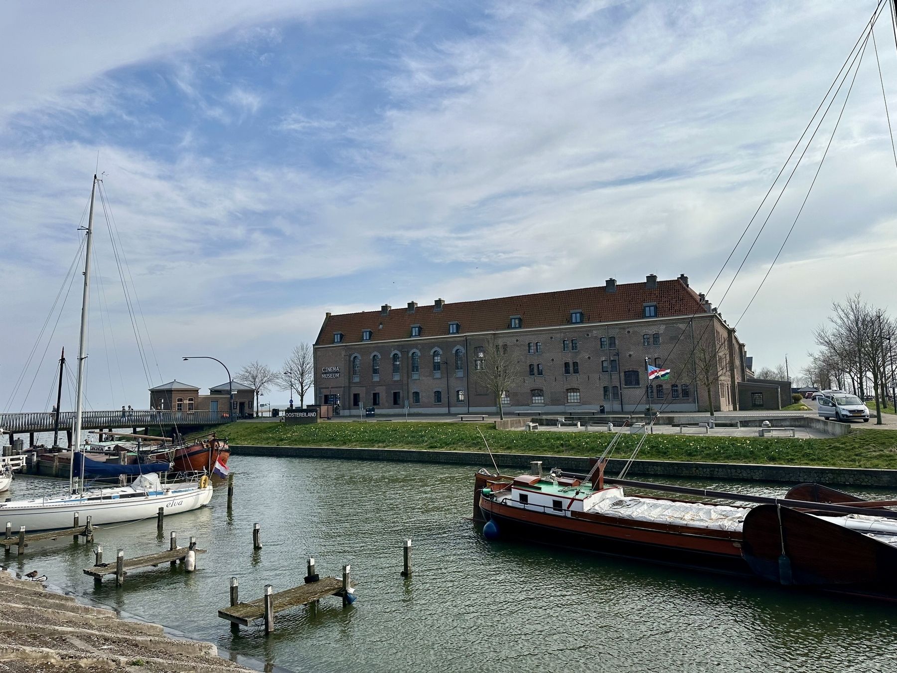 Oostereiland - seen from the north. Click for full size. Oostereiland - seen from the north image. Click for full size.