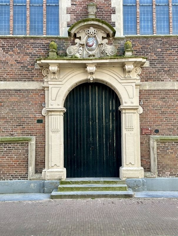 Oosterkerk / Eastern Church Marker - wide view image. Click for full size.