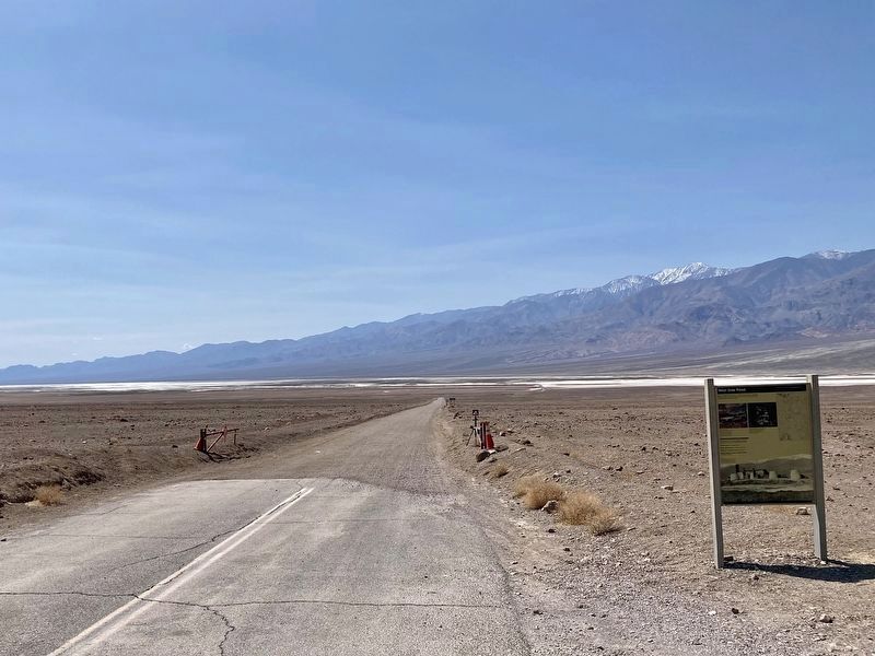 West Side Road and Marker image. Click for full size.