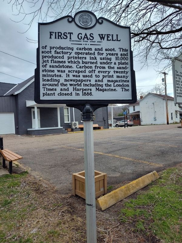 First Gas Well Marker image. Click for full size.