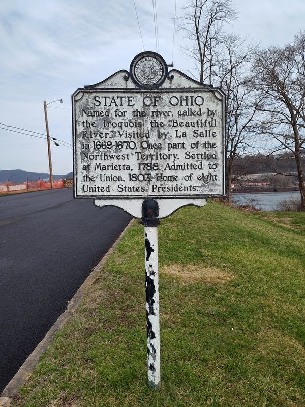 State Of Ohio / Hancock County Marker. Click for full size. State Of Ohio / Hancock County Marker image. Click for full size.