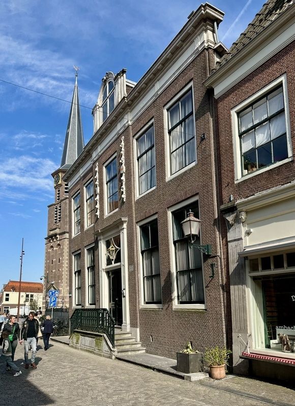 Kerkstraat 10 and marker image. Click for full size.