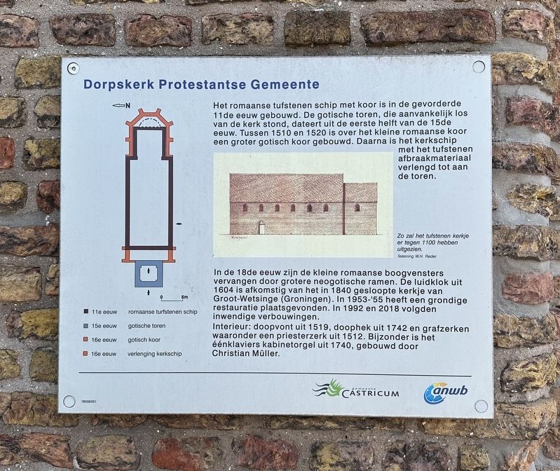 Dorpskerk Protestantse Gemeente / Protestant Community Village Church Marker. Click for full size. Dorpskerk Protestantse Gemeente / Protestant Community Village Church Marker image. Click for full size.