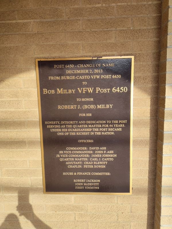 Post 6450-Change Of Name Marker. Click for full size. Post 6450-Change Of Name Marker image. Click for full size.