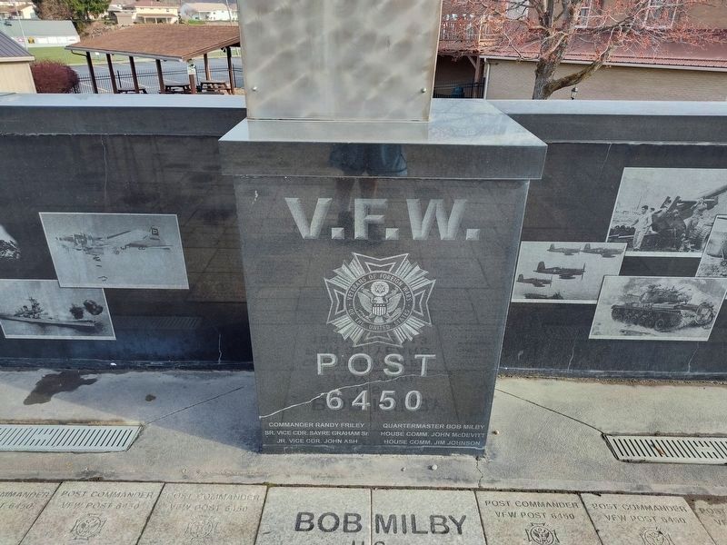 Veterans Memorial Park Display. Click for full size. Veterans Memorial Park Display image. Click for full size.