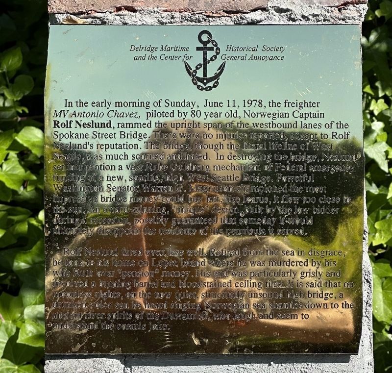Rolf Neslund Marker image. Click for full size.