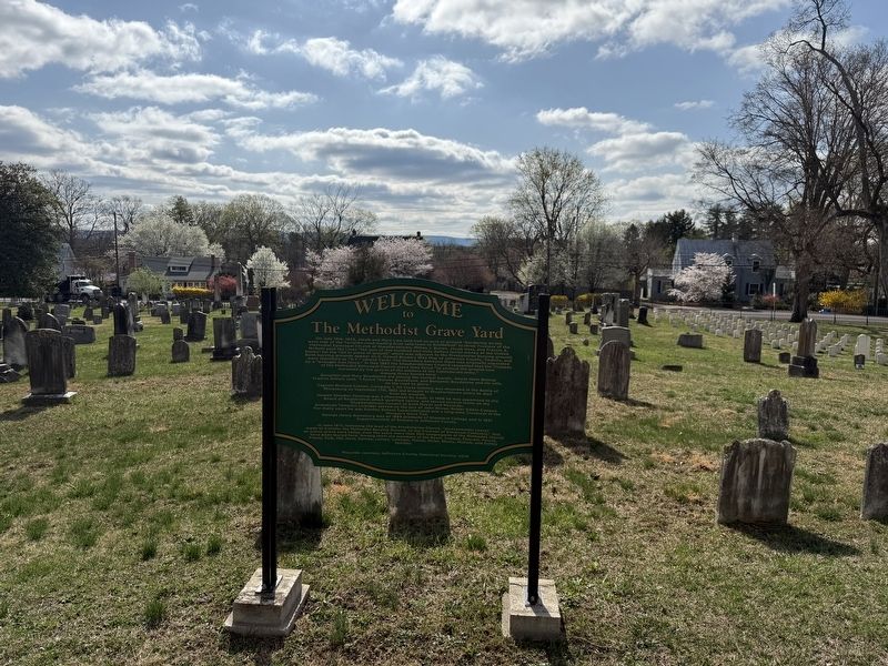 Welcome to The Methodist Grave Yard Marker image. Click for full size.
