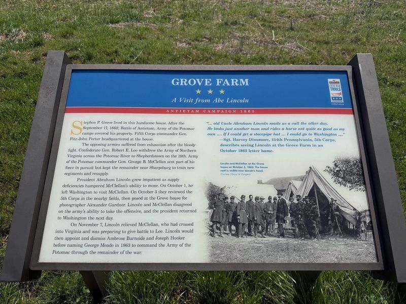 Grove Farm Marker image. Click for full size.