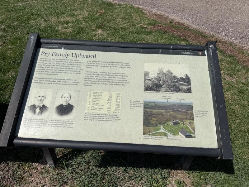 Pry Family Upheaval Marker image. Click for full size.