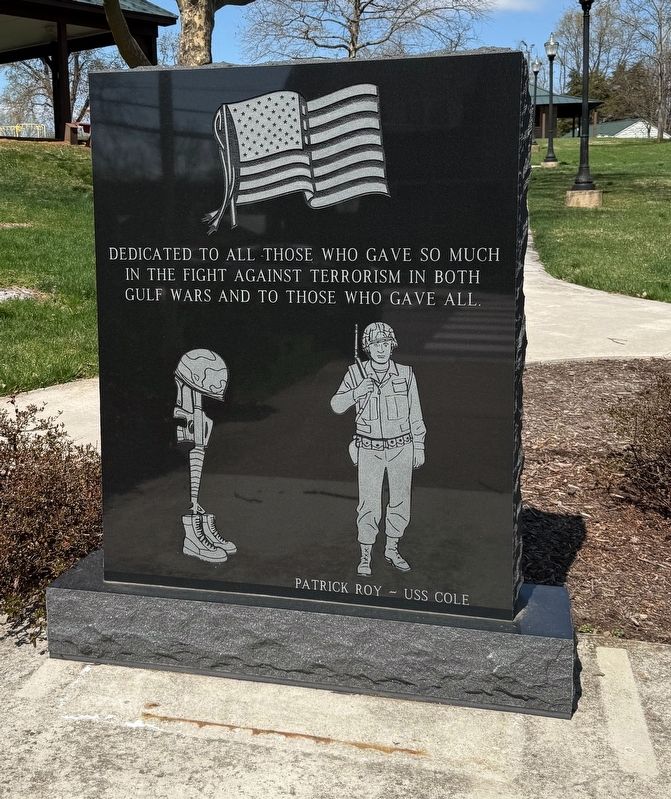 Gulf Wars Memorial. Click for full size. Gulf Wars Memorial image. Click for full size.