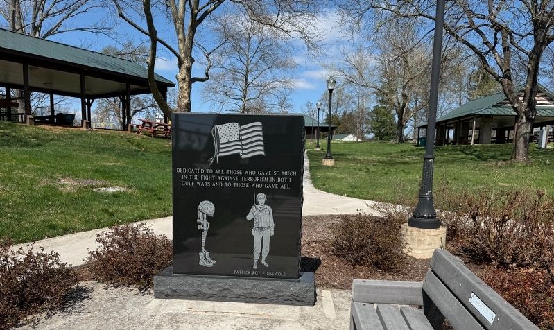 Gulf Wars Memorial. Click for full size. Gulf Wars Memorial image. Click for full size.