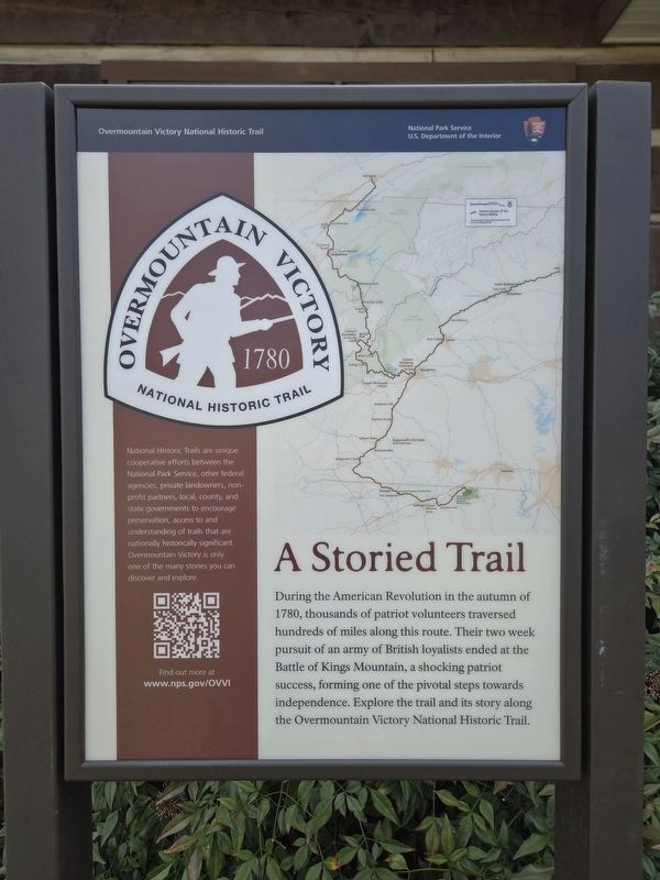 A Storied Trail Marker image. Click for full size.