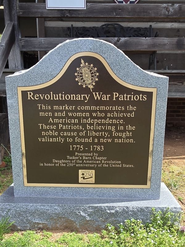 Revolutionary War Patriots Marker. Click for full size. Revolutionary War Patriots Marker image. Click for full size.