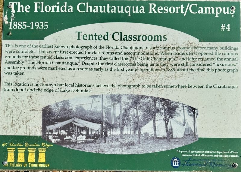 Tented Classrooms Marker image. Click for full size.