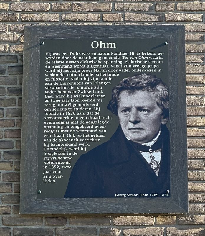 Ohm Marker. Click for full size. Ohm Marker image. Click for full size.