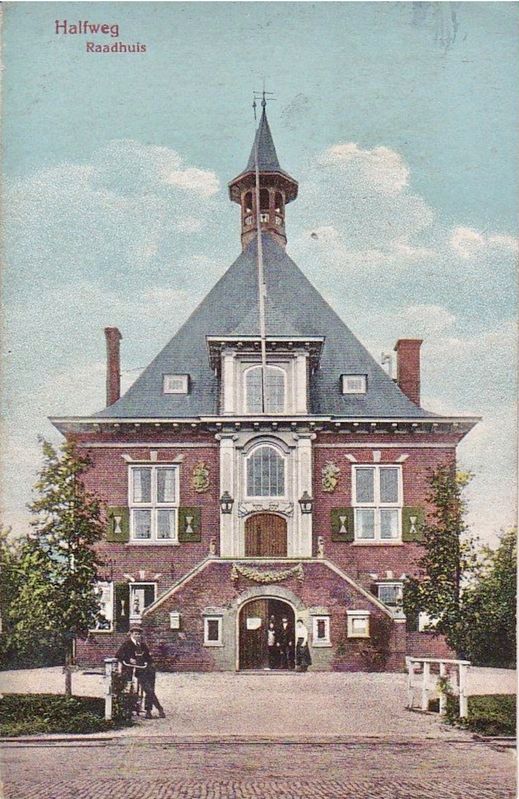 Halfweg Raadhuis image. Click for full size.