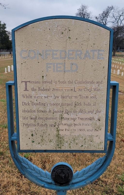 Confederate Field Marker image. Click for full size.