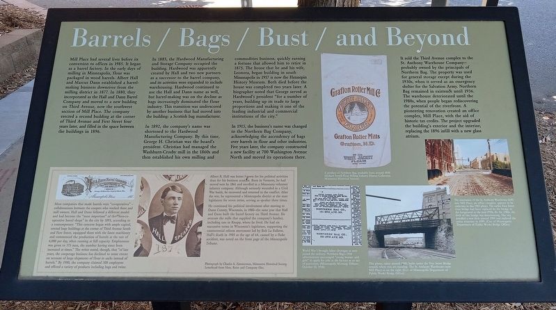 Barrels / Bags / Bust / and Beyond Marker. Click for full size. Barrels / Bags / Bust / and Beyond Marker image. Click for full size.
