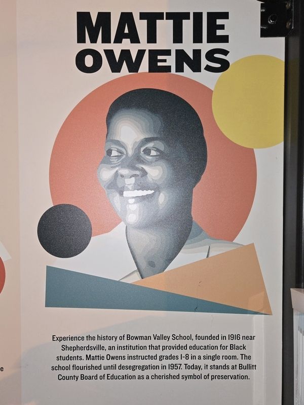 Closeup of Mattie Owens panel image. Click for full size.