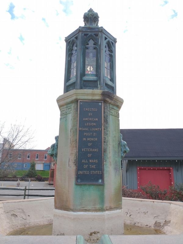 American Legion Post No. 21 Veterans Memorial image. Click for full size.